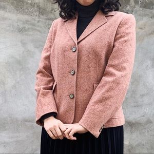 L.L Bean Tweed Wool Academia Blazer